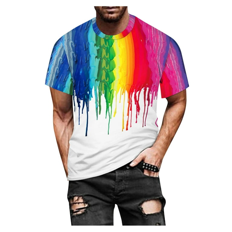 Zodggu Trendy Men's T Shirts Classic Staple Shirts for Men Casual