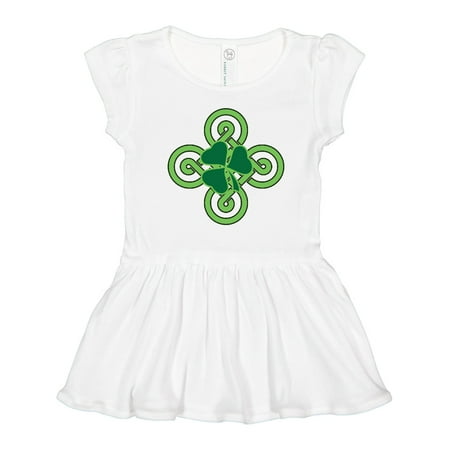 

Inktastic St Patricks Day Shamrock Irish Girls Toddler Dress