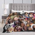 thumbnail image 5 of Pedro Pascal Blanket Flannel Super Soft Plush Warm Bed Blankets Sofa Throws 60"X50", 5 of 6