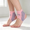 thumbnail image 5 of Ankle Brace (2Pcs) Compression Ankle Sleeve, Adjustable Support for Plantar Fasciitis, Tendonitis, Achilles Tendon, Sprained Ankle Relief, Sports Recovery,, 5 of 7