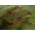 thumbnail image 4 of oneOone Cotton Silk Fabric Branch & Bird Block Print Fabric By Yard 42 Inch Wide, 4 of 4
