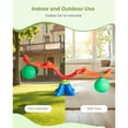 thumbnail image 6 of Kids 360 Degree Rotating Seesaw Teeter Totter with Handles 55 lbs Load Capacity per Seat Outdoor Playground Equipment for Children Aged 3 Plus Multi Colored, 6 of 7