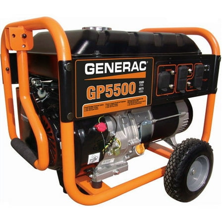 5945 - 5500 Watt Portable Generator, CARB
