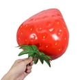 thumbnail image 2 of PBPBOX Extra Large Artificial Strawberry Foam Realistic Photo Prop for Business Owners Photography Props 1Pack, 2 of 4