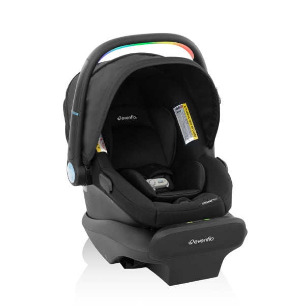 Evenflo Shyft Intuiti+ Travel System featuring LiteMax NXT with SensorySoothe, Eclipse Black