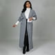 thumbnail image 4 of Suéter largo de manga larga informal sexy de moda europea y americana para mujer de otoño e invierno, 4 of 5