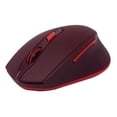 thumbnail image 1 of Mouse Inalámbrico Ergonómico Naceb Technology USB 6 Botones Anti-derrape rojo NA-0119R, 1 of 5