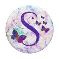 thumbnail image 3 of Monograma PopGrip Kimique con letra S en forma de mariposa morada, 3 of 6