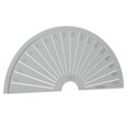 thumbnail image 1 of Miangastore Outil de Marquage de Précision pour Modèles : Règle de Marquage d'Angle et d'Arc Réglable pour Modifications, Règle d'Échelle en Métal pour Amateurs et Architectes, 1 of 8