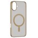 thumbnail image 2 of For iPhone 16 Case Compatible with MagSafe Matte PC Back Cover - Titanium, 2 of 5