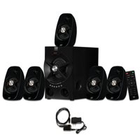 Blue Octave B54 Home Theater 5.1 Bluetooth Speaker System with Optical Input and USB / SD