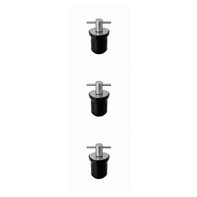 Riwesomey Tapón de drenaje, tapón de cubierta, suministros para barcos, accesorios de goma para kayak, conveniencia práctica 1-1/4 Type1 NO1