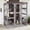 XLarge Gray Catio-70.1"H, variant on Aivituvin Cat Catio Outdoor Cat House Movable Large Enclosures on Exercise Wheels Kitty Cage with Upgraded Resting Box,Waterproof Cover Black
