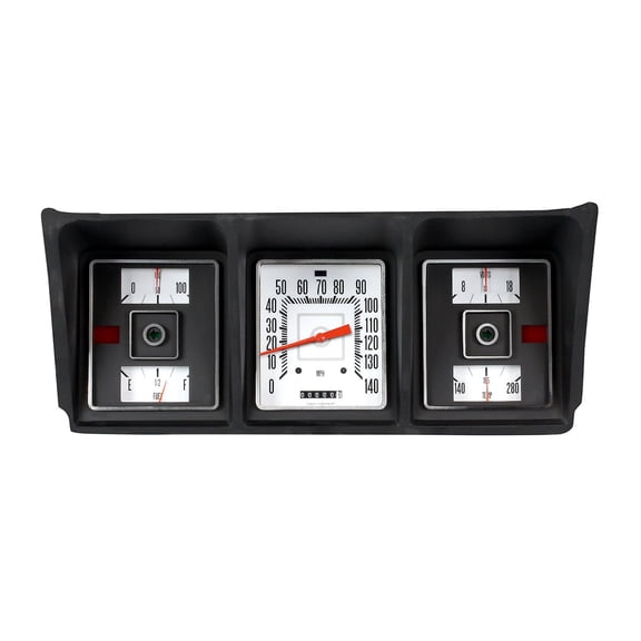 Classic Instruments FT73W Direct-Fit Gauge Package - White