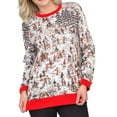 thumbnail image 4 of Where is Waldo Snow Mountain Long Sleeve Red and White Sweater, 4 of 5
