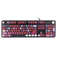 thumbnail image 4 of Teclado de lápiz labial, teclado mecánico de lápiz labial con cable, accesorio de computadora con teclado con cable, respuesta rápida, 4 of 9