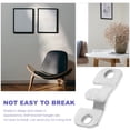 thumbnail image 2 of NICEXMAS 32-Piece Heavy Duty Stainless Steel Picture Hanging Hooks, Finish for Bathroom, Bedroom, Wall Decor, 2 of 6
