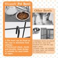 thumbnail image 4 of RUseeN Hanging Bird Bowls for Cage, 2 PCS Stainless Steel Metal Pet Food Water Dishes with Holder Feeder Cage Coop Hook Feeder Cups for Birds, Parrots, Small Sized Dogs and Cats (5.1 inch Dia), 4 of 6