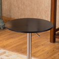 thumbnail image 5 of Roundhill Furniture Adjustable Height Wood and Chr, 5 of 5
