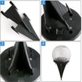 thumbnail image 4 of Luces solares para jardín Apuakthei, luces solares para exteriores, luces solares en forma de globo, luces solares en forma de frasco de vidrio agrietado, paquete de 1, 4 of 5