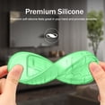 thumbnail image 4 of Fintie Protective Case for Chromecast with Google TV HD 2022 / 4K 2020 Voice Remote - CaseBot Lightweight Anti-Slip Shockproof Silicone Cover for Chromecast Voice Remote Controller, Green Glow, 4 of 8