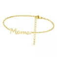 thumbnail image 1 of 3x Pulsera Del Día de La Madre Pulsera de Mujer Colgante Pulseras con Letras de Mamá Pulsera con Dijes para Compromiso Playa Día de San Valentín Parej 3 piezas, 1 of 8