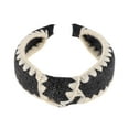 thumbnail image 5 of Unique Bargains 1 Pc Headband Yarn-edge Knotted Hair Accessories for Women Black, 5 of 5