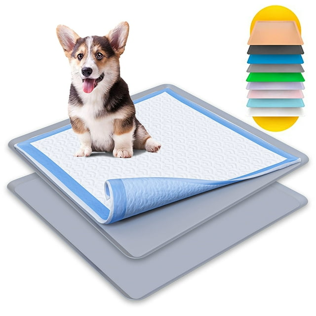 Bandeja Soporte para Almohadilla de Orina para Perros Skywin 61x61 cm Paquete de 2
