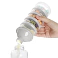 thumbnail image 5 of 1/2/3 Pack Formula Dispenser On The Go, 5 Compartments Stackable Formula Container for Travel, Baby Milk Powder Kids Snack Container, BPA Free, 5 of 8
