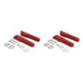 thumbnail image 4 of Maytalsory 2pieces Stay Secure On Motorcycle With Anti Slide Footrests Durable And Safe red 2Set, 4 of 6