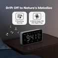 thumbnail image 7 of Digital Alarm Clocks for Bedrooms, Loud Alarm Clock for Heavy Sleepers,Temperature & Humidity Detect White ABS, 7 of 7