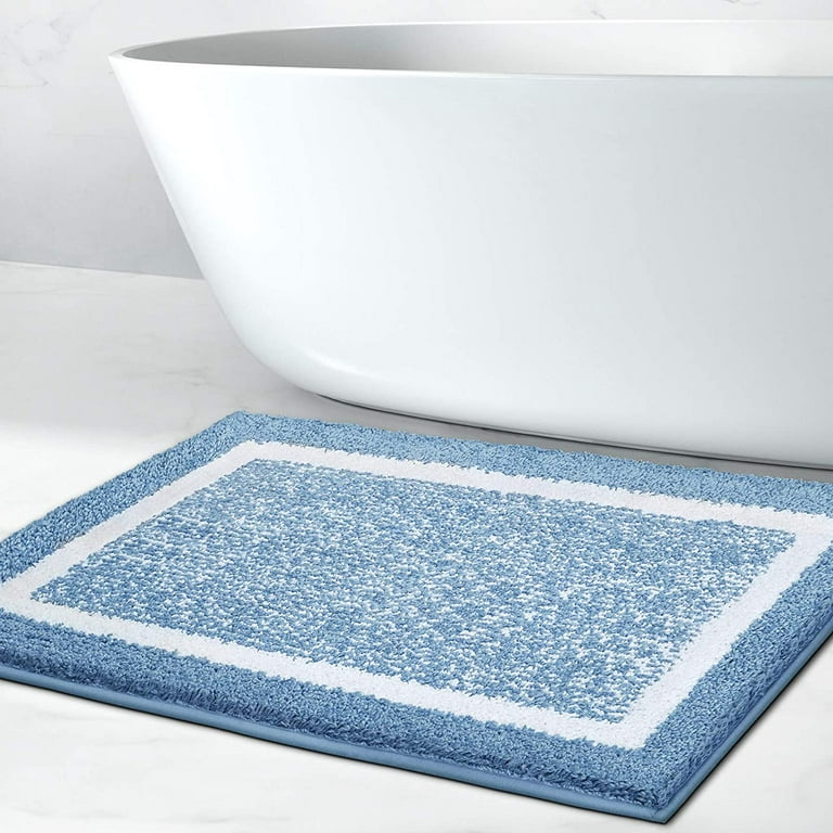 Bathroom Rug Mat, Ultra Soft and Water Absorbent Bath Rug, Bath Carpet,  Machine Wash/Dry, for Tub, S