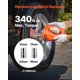 thumbnail image 5 of VEVOR Gato electrico para coche de 5 toneladas/11 000 libras Kit de gato con llave de impacto electrica, 5 of 9