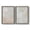 Barnwood Grey, variant on Twitch I - Premium Framed Canvas 2 Piece Set - Ready to Hang