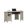 Sauder Costa Corner Computer Desk, Chalked Chestnut Finish