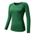 thumbnail image 5 of NELEUS Womens Compression T Shirt Yoga Athletic Dry Fit Long Sleeve 3 Pack,Gray+Blue+Green,US Size M, 5 of 7