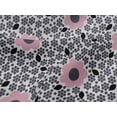 thumbnail image 4 of oneOone Viscose Jersey Gray Fabric Floral & Geometric Sewing Fabric By The Yard Printed Diy Clothing Sewing Supplies 60 Inch Wide, 4 of 5
