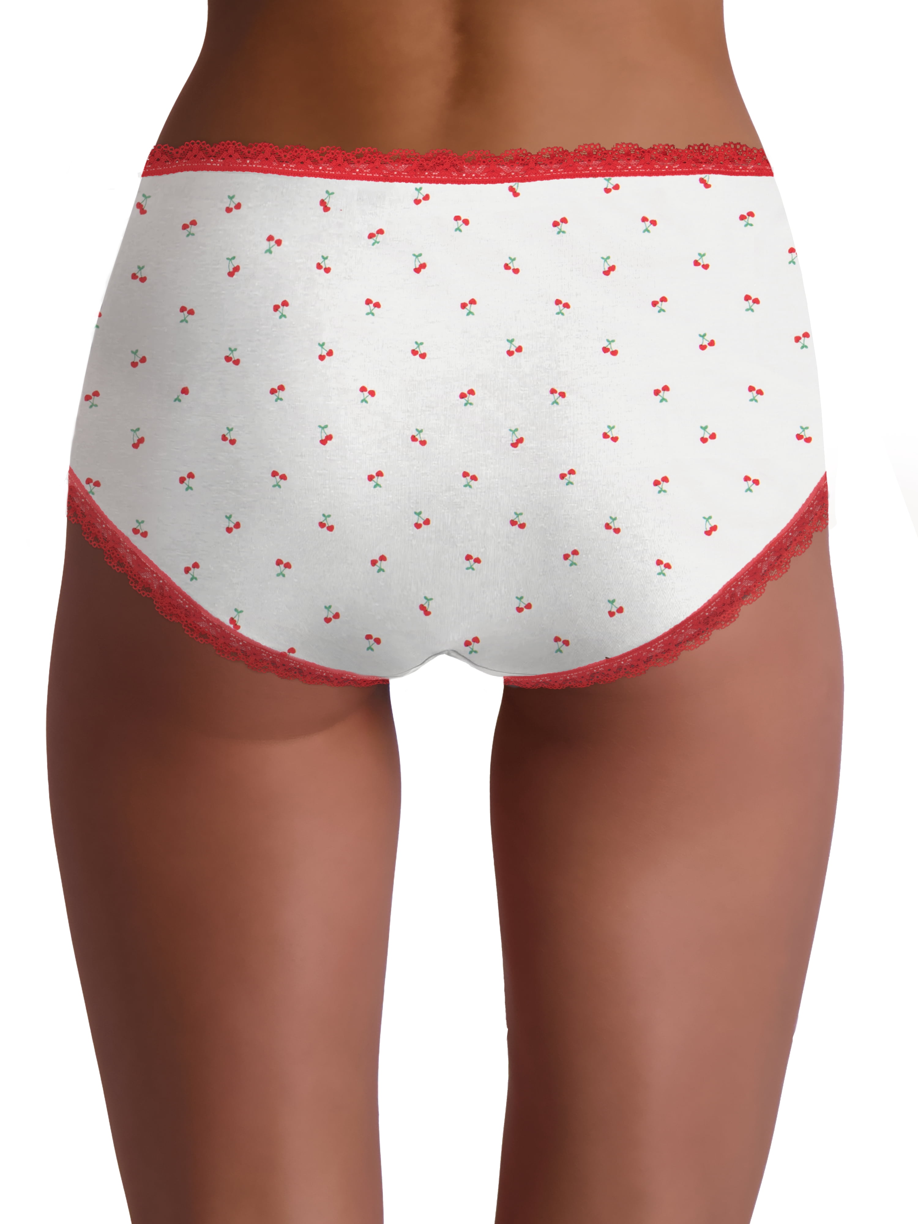 No Boundaries Stretch Cotton Boyshort Underwear, 4-Pack, Women's XS-XXXL