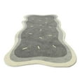thumbnail image 1 of Modern Bohemian Area Rug - Skin-Friendly Microfiber Floor Mat for Bedroom/Living Room, Non-Skid Rubber Backing (60x160cm), 1 of 2