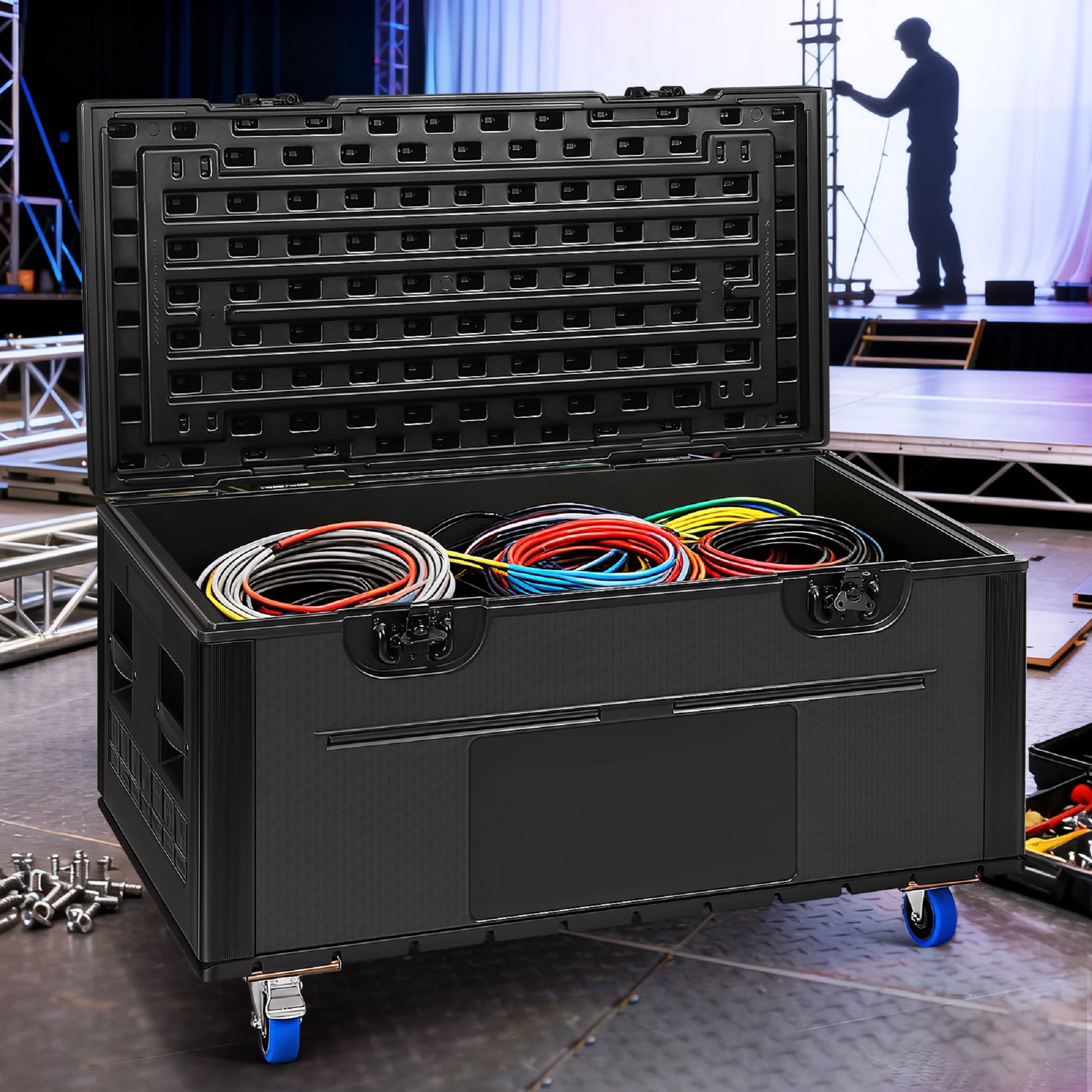 Dee Zee, Poly Crossover Tool Box, DZ 6170P, Weather-Resistant