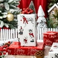 thumbnail image 4 of HOMERAL Reversible Christmas Wrapping Paper, Dog Wrapping Paper, Elegant Winter Animals Gift Wrap for Christmas, Festive Decoration - 17 Inch X 33 Feet, 4 of 7