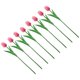 thumbnail image 3 of 8 piezas de tulipanes artificiales para decorar arreglos florales., 3 of 6