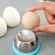 thumbnail image 4 of Perforador de huevos para huevos duros, herramienta separadora de huevos cocidos de acero inoxidable (1 unidad), 4 of 5