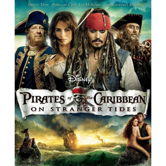 PIRATES OF THE CARIBBEAN: ON STRANGER TIDES - Blu-ray/DVD Combo