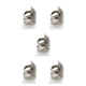 thumbnail image 3 of Wosthever Anillo Protector de dedal de latón, de trabajo manual, accesorios de costura hechos a mano para el hogar, plata profesional S Type2 NO2 Wosthever CBP212636, 3 of 5