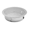 thumbnail image 3 of Stainless Steel Card Rooftop Floor Drain Roof Drain Pipe Rainwater Floor Drain Bathroom Balcony Drain Plane Home Improvement, 3 of 9