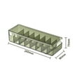 thumbnail image 2 of Desktop Cable Organizer, Power Cord Storage Box, Multi-Slot Design, Modern Plastic Construction, For Home Office, Efficient Cable Management, Charging Station, Tech Accessories, Desk Organization, 2 of 6