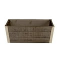 thumbnail image 2 of Wald Imports 8134-D6-WW 13.5 in. Distressed Wood Planter, 2 of 2