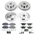 thumbnail image 3 of Power Stop Front and Rear Ceramic Brake Pad and Drilled & Slotted Rotor Kit K8066, 3 of 5