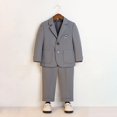 thumbnail image 4 of Mercatoo 5Pcs Boys Slim Fit Formal Suits Piano Hosting Performance Kids Suits Boy Wedding Handsome Outfit for 3 to 15 Years, 4 of 9